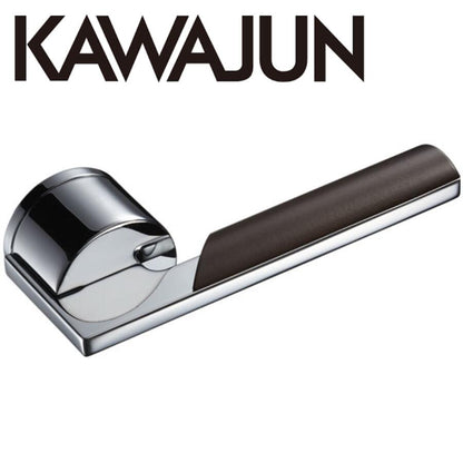 KAWAJUN レバーハンドルM3 M3L-C3クローム+ダークブラウン